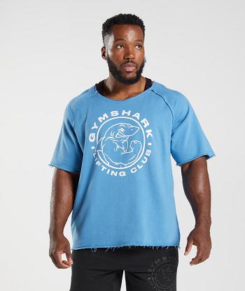 Pánské T Shirts Gymshark Legacy Rag Top Blankyt | CZ 2338DFM